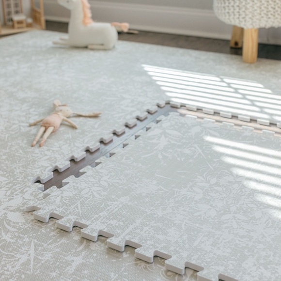 4x6 EVA Foam Play Mat in Sage Green - Picture 1 of 9